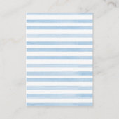 Wir können schon mal auf zwei Boy-Diaper warten Begleitkarte (Rückseite)