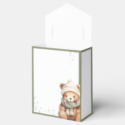 Wir können schon mal die weiße Gefälligkeitsbox ab Geschenkschachtel (Geöffnet)