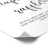 Wir können schon mal ein Gewinnspiel abwarten Poster (Ecke)