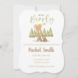 Wir können schon warten | Babydusche Einladung