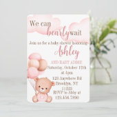 Wir können schon warten einladung (Stehend Vorderseite)