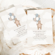 Wir können schon warten | Neutrale Babydusche für 