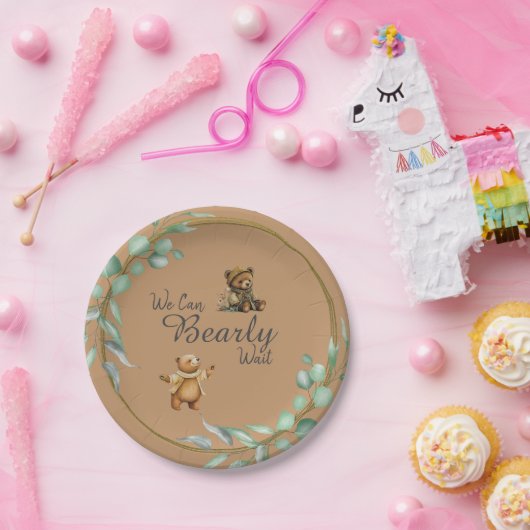 WIR KÖNNEN SCHON WARTEN! PAPPTELLER (Party)