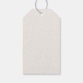 Wir können schon warten | Pink Girl's Gefallen Geschenkanhänger (Rückseite)