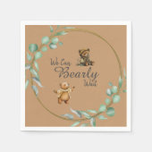 WIR KÖNNEN SCHON WARTEN! SERVIETTE (Vorderseite)