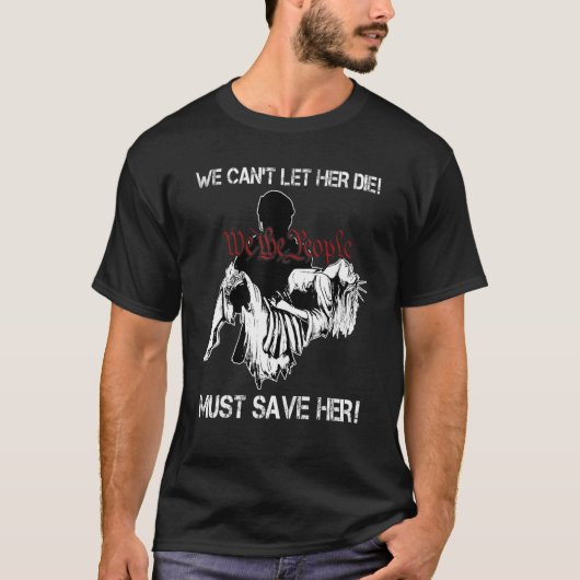 Wir können sie nicht Die haben, die Menschen, die T-Shirt (Vorderseite)