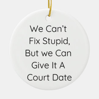 Wir können Stupid nicht reparieren, aber wir könne Keramik Ornament