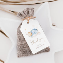 Wir können Teddy Bear warten Danke Geschenkanhänger