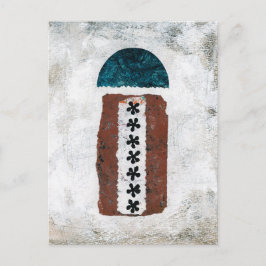 Wir könnten alles sein, was Postkarte ist - Abstra