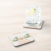 Wir könnten es tun, weglaufen und im Wald leben Getränkeuntersetzer (Rechte Seite)