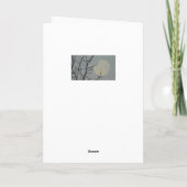 Wir könnten Meilen auseinander liegen, Miss You Mo Karte (Rückseite)