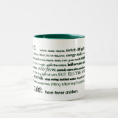 Wir könnten… zweifarbige tasse (Mittel)