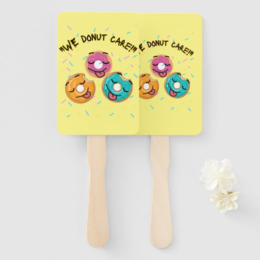 wir kümmern uns fächer (Vorne und Hinten)