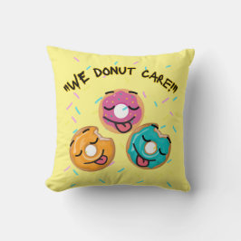 wir kümmern uns kissen