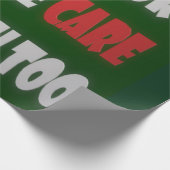 Wir kümmern uns um Autopakete Geschenkpapier (Ecke)