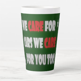 Wir kümmern uns um Autos Milchtasse