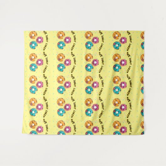 wir kümmern uns wandteppich (Vorderseite (Horizontal))