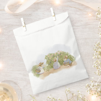 Wir laden euch zu einer Kinderparty-Geschenktüte e Geschenktütchen