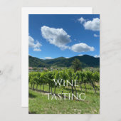 Wir laden Sie ein, am 25.07.2026 eine Weinprobe zu Einladung (Vorne/Hinten)