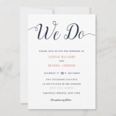 Wir laden zu Blumenhochzeiten ein Einladung (Vorderseite)