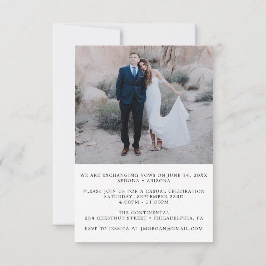 Wir laden zur Ankündigung ein (Rückseite)