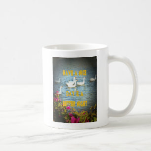 Wir lassen unsere Kunden immer zufrieden und glück Kaffeetasse