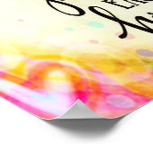 Wir laufen alle nur zu Fuß voneinander Zuhause Poster (Ecke)