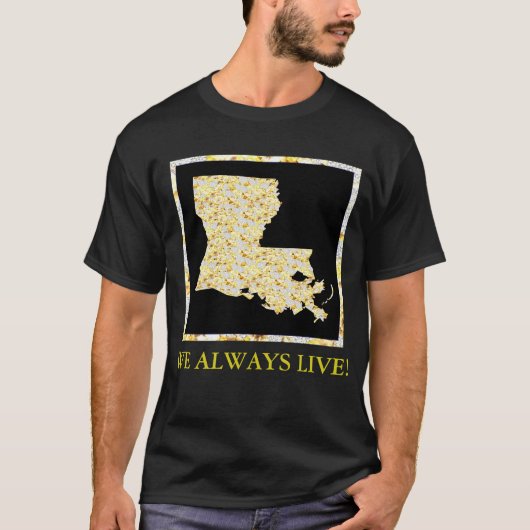 WIR LEBEN IMMER! T-Shirt (Vorderseite)