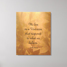 Wir leben in einem Unicode - Kupfer Leinwanddruck