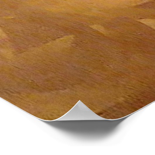 Wir leben in einem Unicode - Kupfer Poster (Ecke)