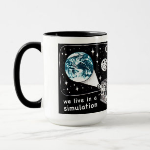 Wir leben in einer Simulations-Tasse Tasse