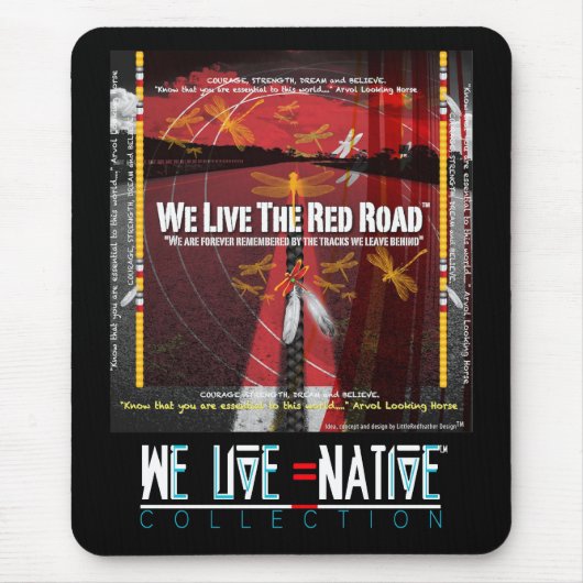 Wir leben Native™ Sammlung Mousepad (Vorne)