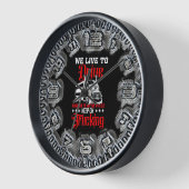 Wir leben, um Behaltend Lastwagen zu fahren Uhr (Winkel)