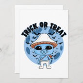 Wir leben wir Liebe, wir wollen Blue Cat Tiktok Me Einladung (Vorne/Hinten)