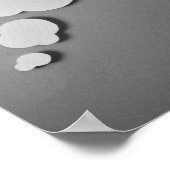 Wir leiden mehr an Fantasieplakaten Poster (Ecke)