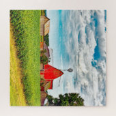 Wir Liebe alte Scheunen in Wisconsin. Puzzle (Horizontal)