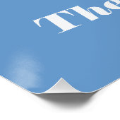 Wir Liebe Amerika Individuelle Name Poster (Ecke)