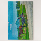 Wir Liebe Amish Carraiges in Iowa. Puzzle (Vertikal)