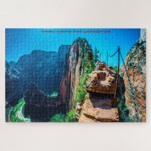 Wir Liebe Angels Landing Utah Jigsaw Puzzle