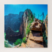 Wir Liebe Angels Landing Utah Puzzle (Vertikal)