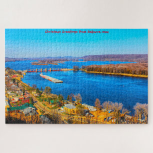 Wir Liebe Bellevue Iowa. Jigsaw Puzzle