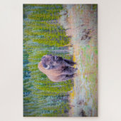 Wir Liebe Bison in Wyoming Puzzle (Vertikal)