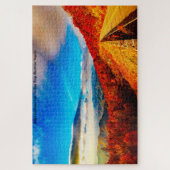 Wir Liebe Blue Ridge Mountains Virginia. Jigsaw Pu Puzzle (Vertikal)