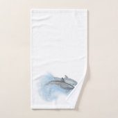 Wir LIEBE Bottlenose-Delphine! Badhandtuch Set (Handtuch)