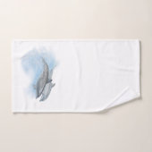 Wir LIEBE Bottlenose-Delphine! Badhandtuch Set (Handtuch)