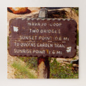 Wir Liebe Bryce Canyon Utah Puzzle (Vertikal)