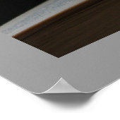 Wir Liebe bucht Literatur drucken Poster (Ecke)