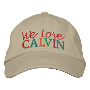 Wir Liebe CALVIN Racing Cap Bestickte Kappe
