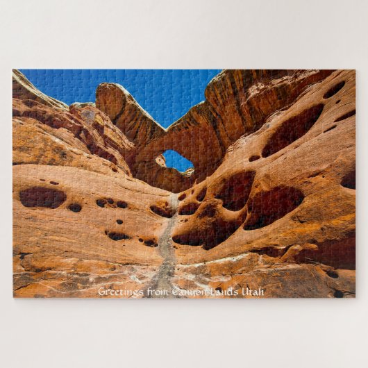 Wir Liebe Canyon Lands Utah Jigsaw Puzzle (Horizontal)