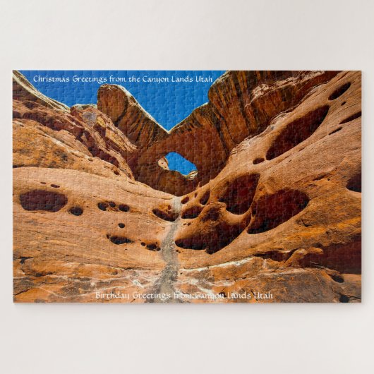Wir Liebe Canyon Lands Utah Jigsaw Puzzle (Horizontal)